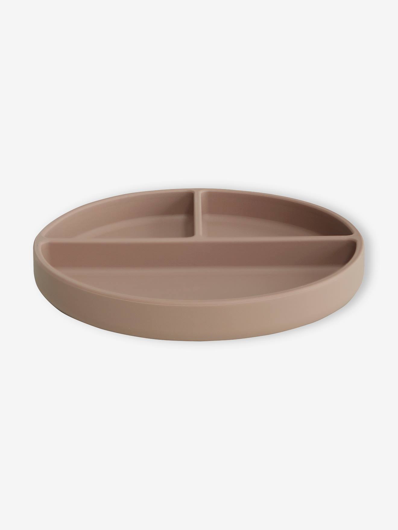 Mushie Esslernteller aus Silikon MUSHIE - beige