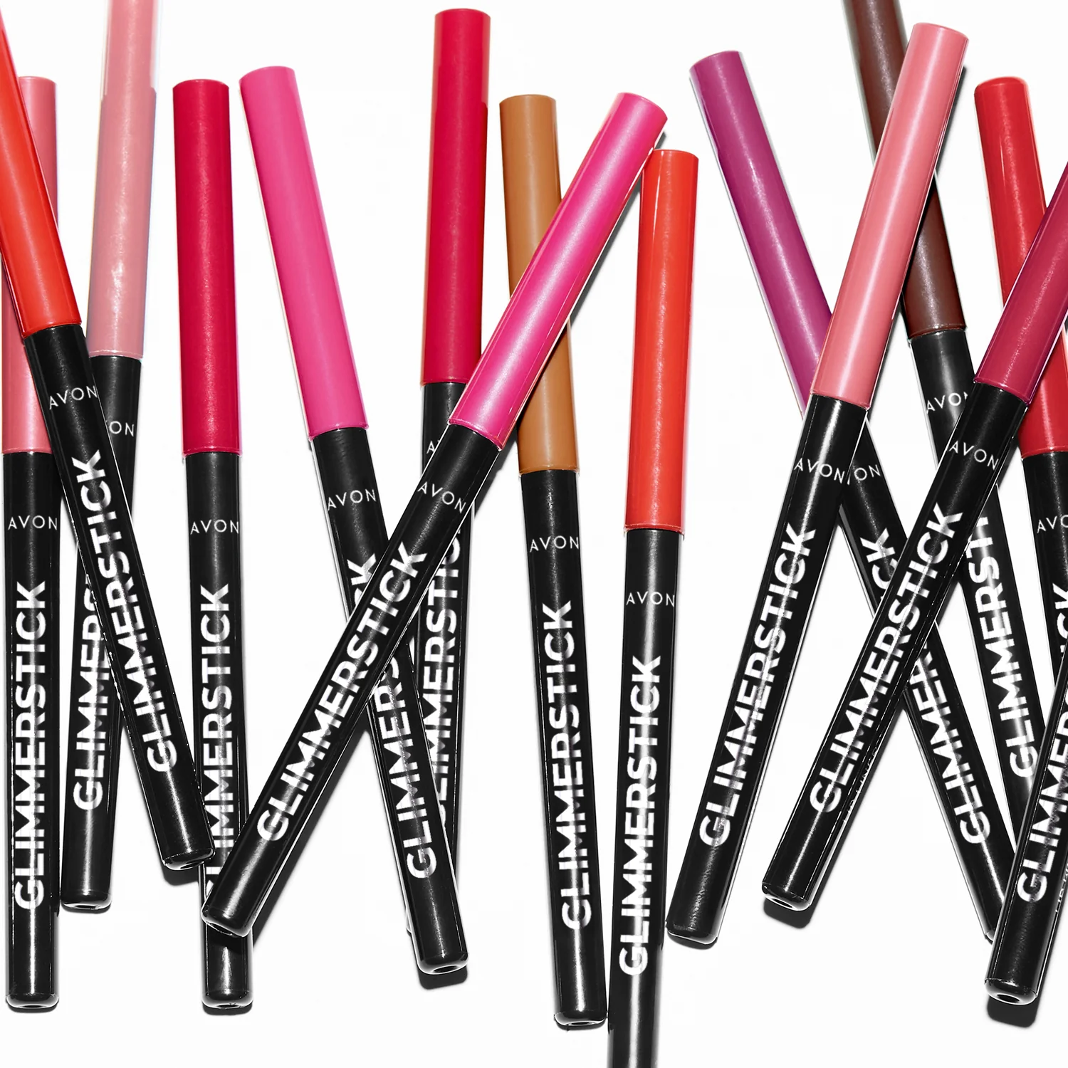 Lápiz labial con brillo de color