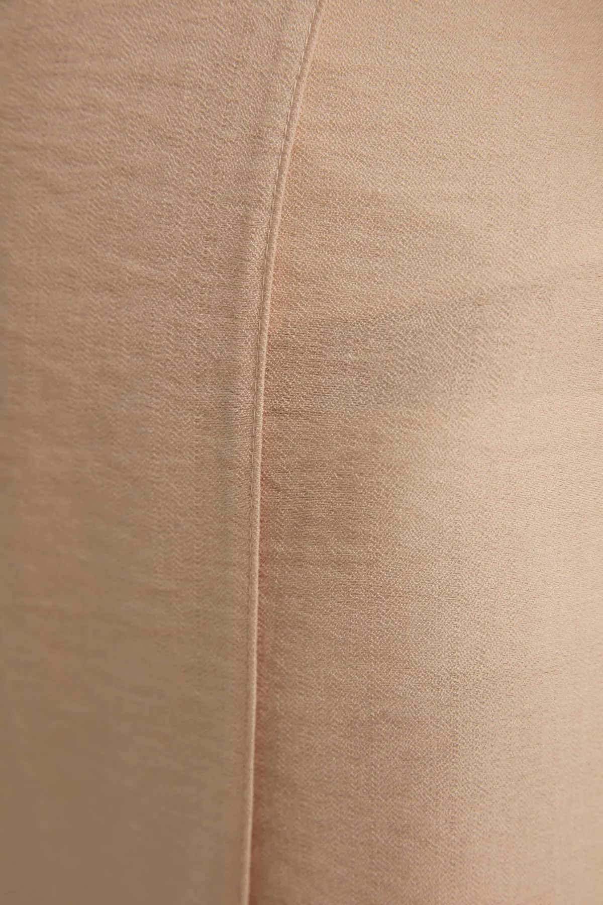 Trendyol Modest  Beigefarbener Webrock mit Bindedetail TCTSS22EE0009