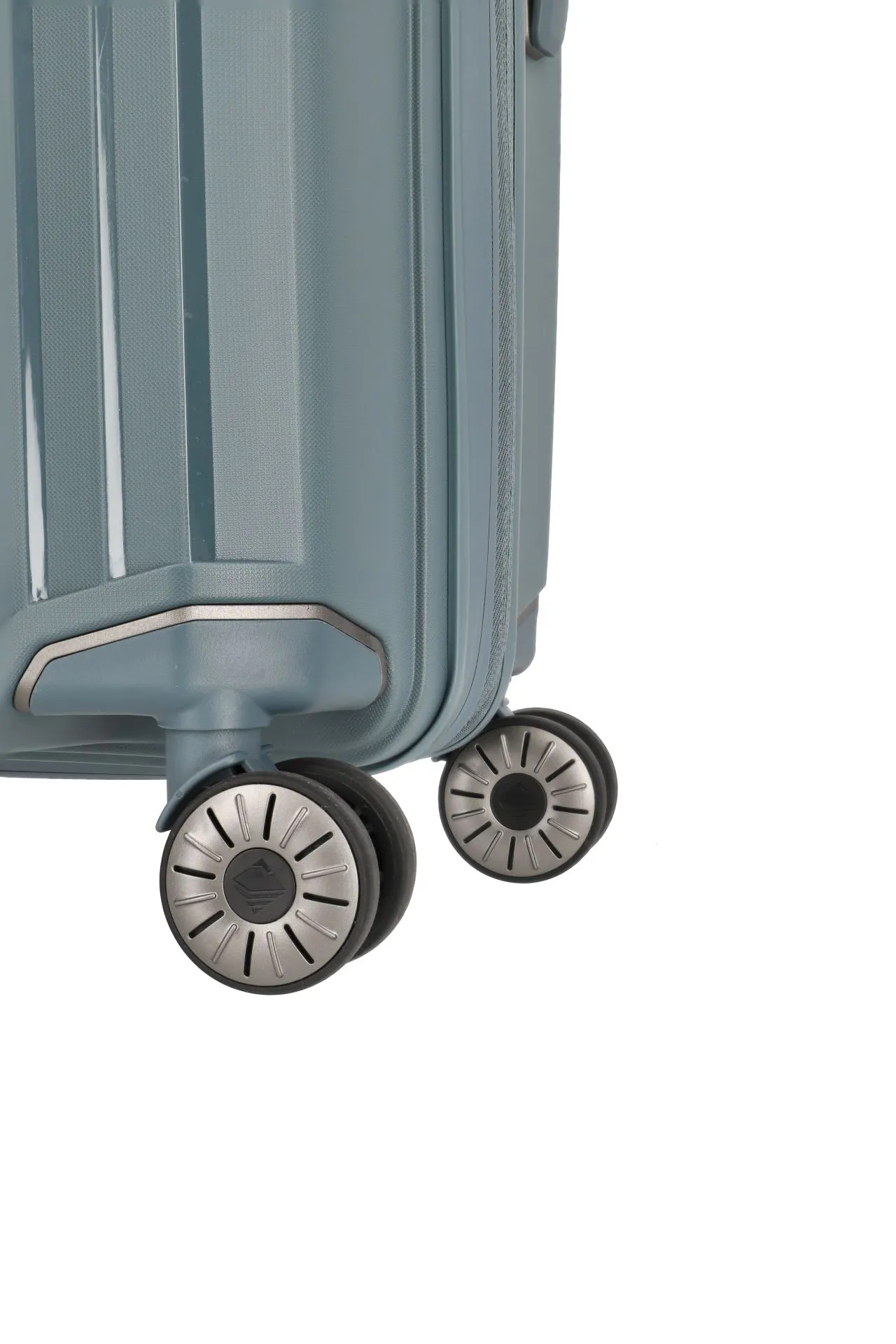 Travelite ELVAA Trolley L mit 4 Rollen - Blaugrau