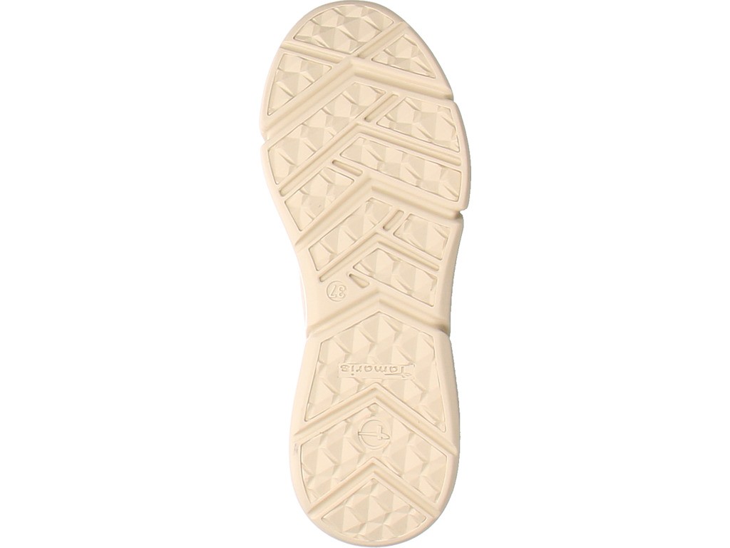TAMARIS Komfort Schnürer beige Da.-Schnürer