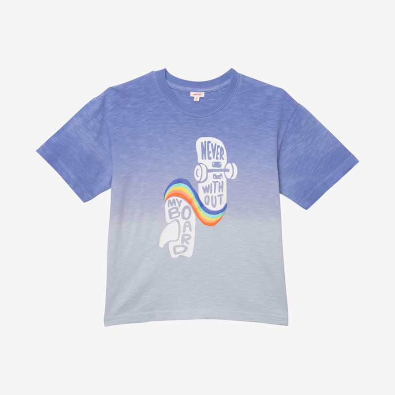 T-shirt garçon skate bleu Catimini