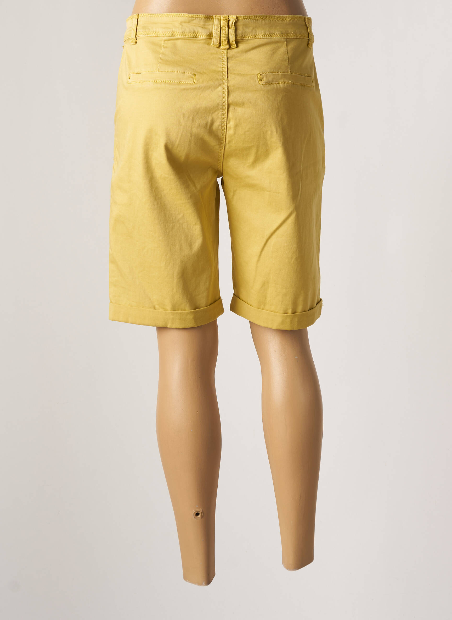 Broadway Bermudas Femme couleur jaune