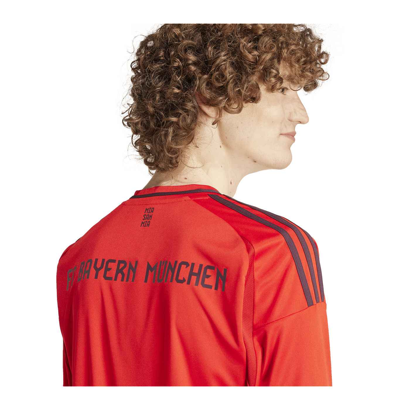 adidas FC Bayern München Langarm Trikot 2024/2025 Rot