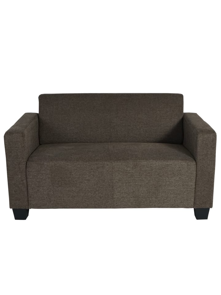 MCW Sofa-Garnitur 2x 2er Sofa Moncalieri, Braun günstig kaufen onesize