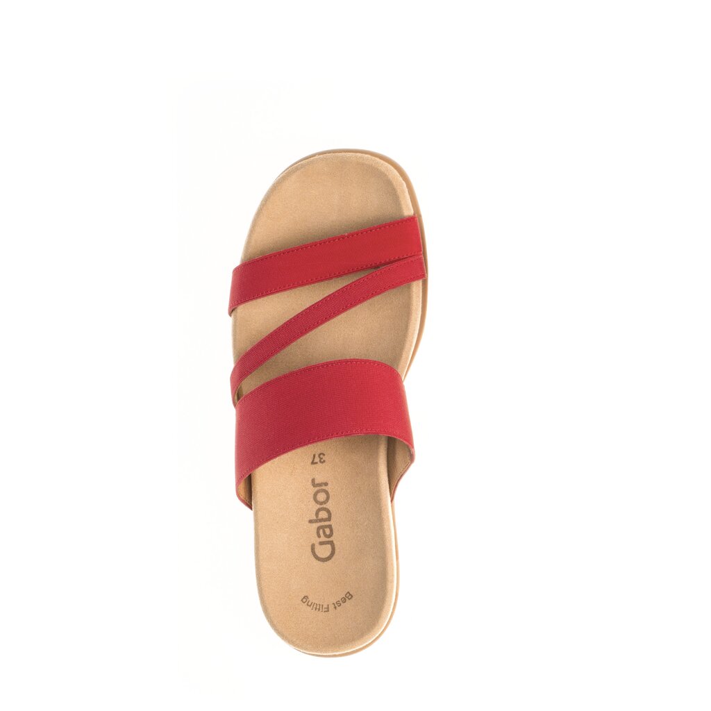 Gabor fashion Pantolette rot