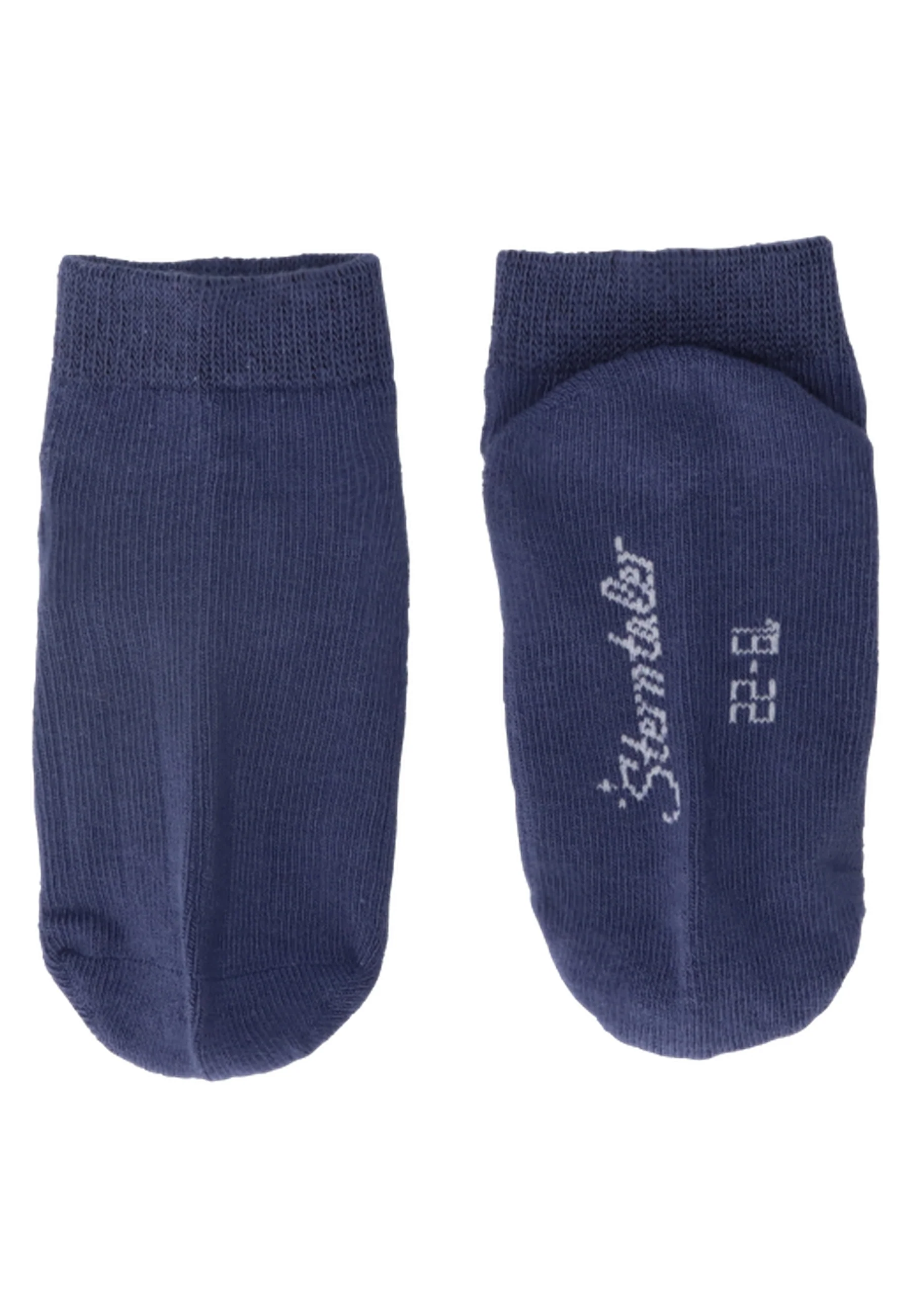 Socken im 3er Pack mit Rippenoptik in versch. Farben