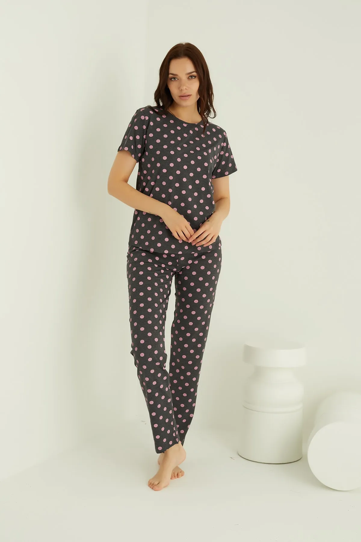 ELİTOL  Pyjama-Set aus Baumwolle