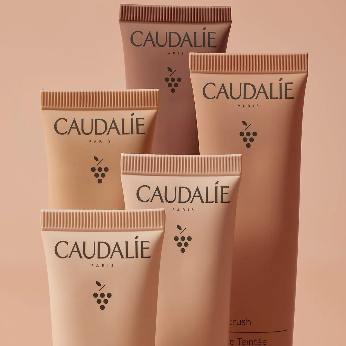 „Caudalie Vinocrush“ spalvotas kremas, 2 atspalvis