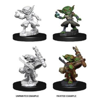 Male Goblin Alchemist: Pathfinder Battles Deep Cuts Unpainted Miniatures