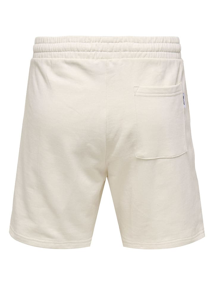 ONLY & SONS Shorts in Creme günstig kaufen