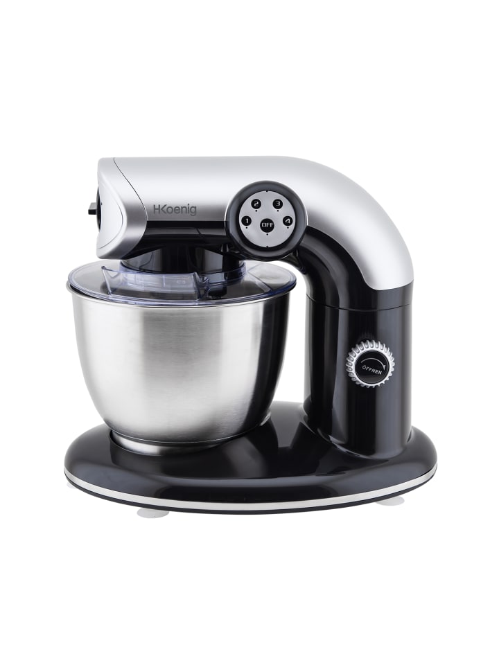 HKoenig Küchenmaschine KM80 in Silber. Schwarz günstig kaufen onesize
