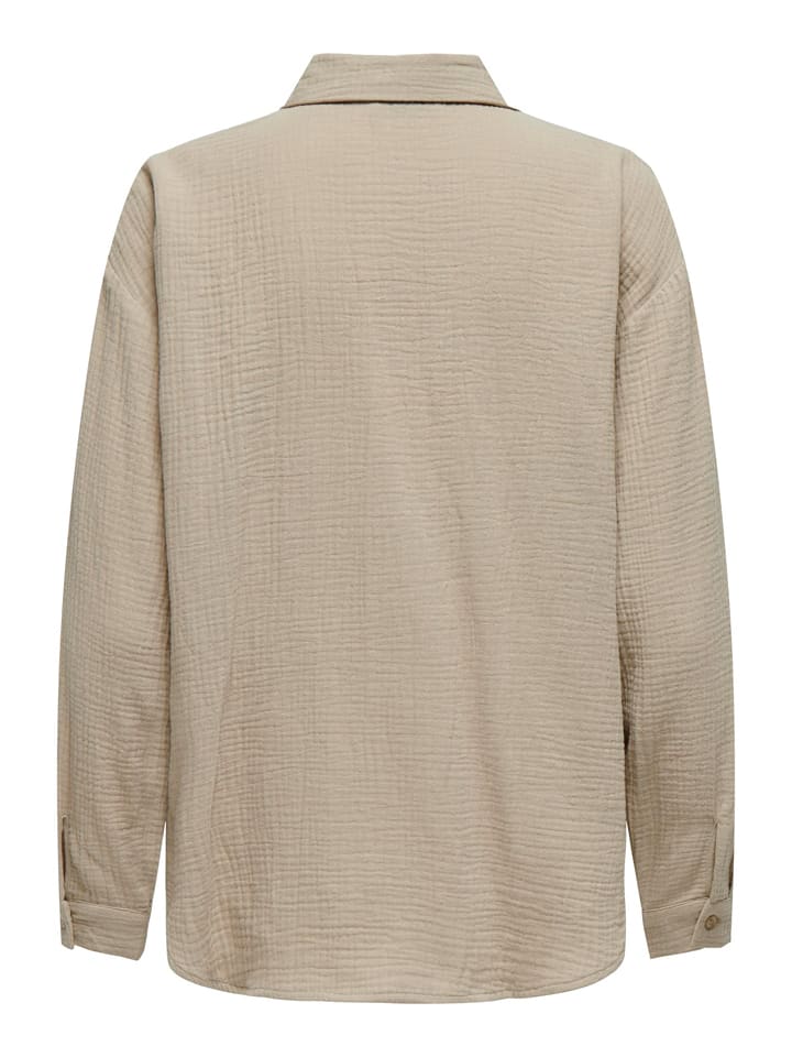JDY Hemd in Beige günstig kaufen