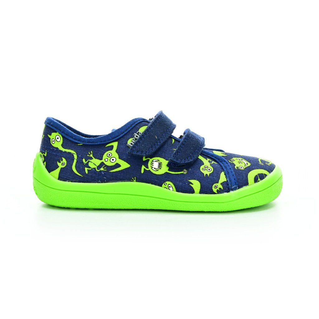Beda Monsters (BFN 170040/TEX/W) Barfußsneaker