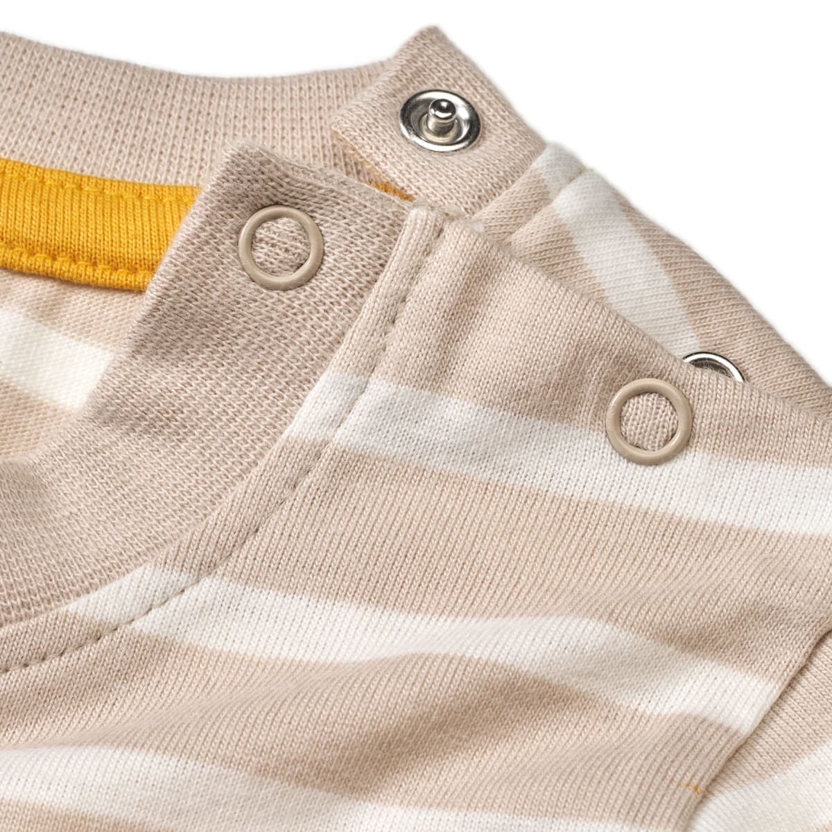 T-Shirt mit Löwen-Motiv, beige & weiß, Gr. 80, 1 St