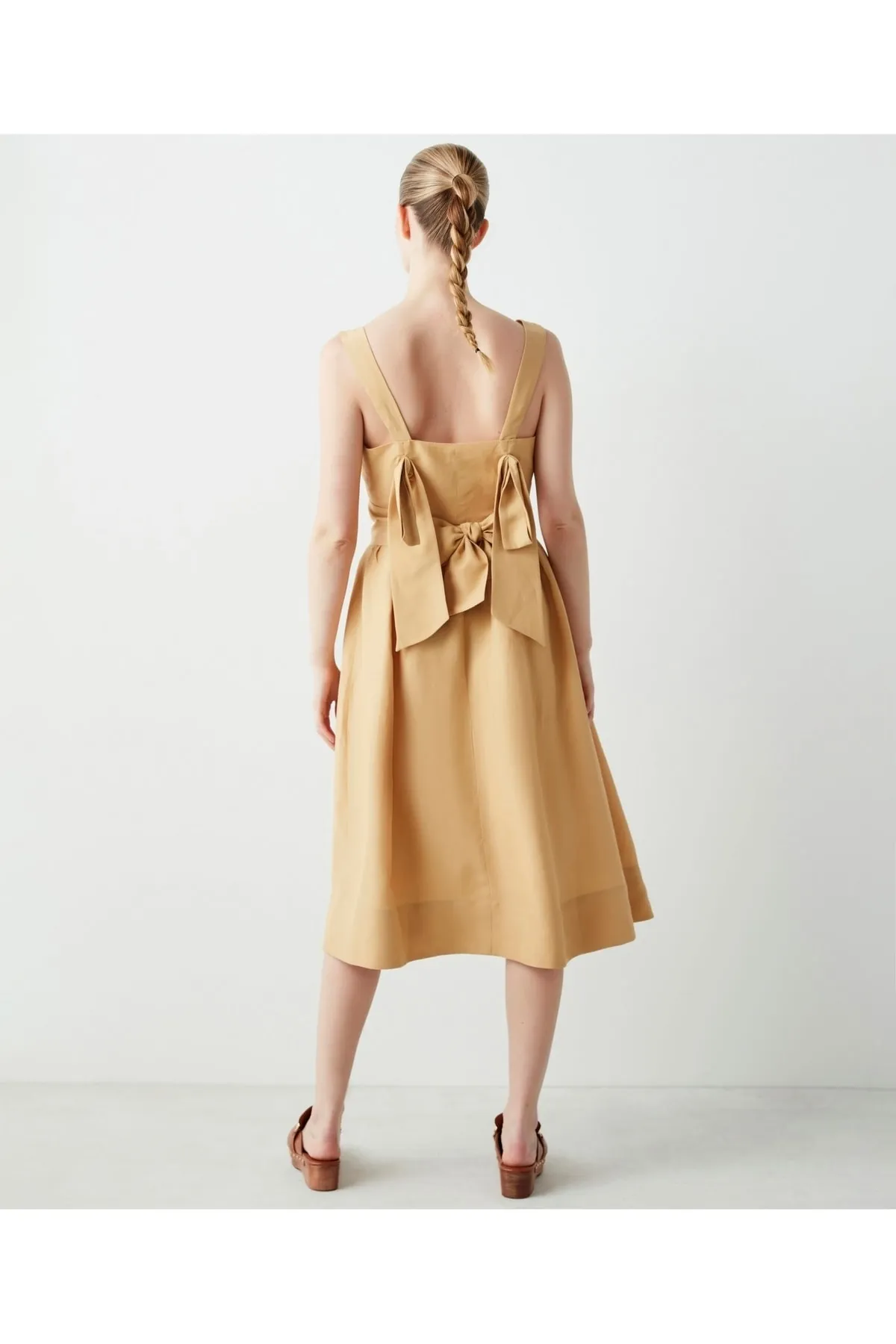 İpekyol  Kleid aus Leinenmischung
