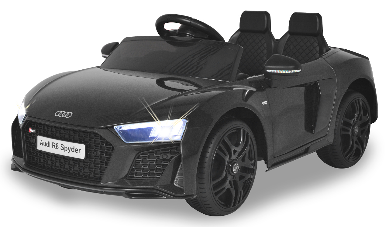 Jamara e.K. JAMARA-460888-Ride-on Audi R8 Spyder 2,4GHz schwarz
