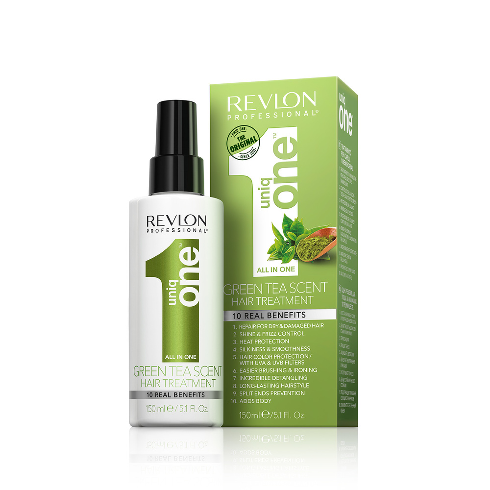 Revlon Traitement Capillaire Uniqone Parfum De Thé Vert 150 ml Soin des cheveux