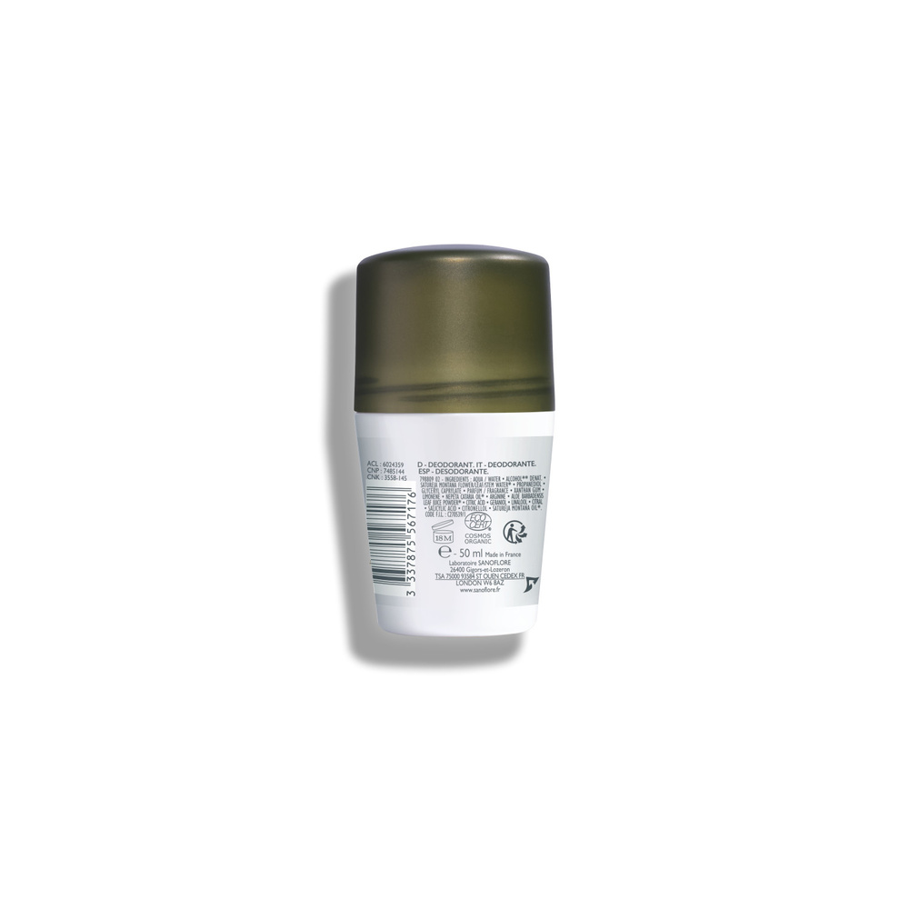 Sanoflore Vent de citrus Déodorant purifiant efficacité 24h