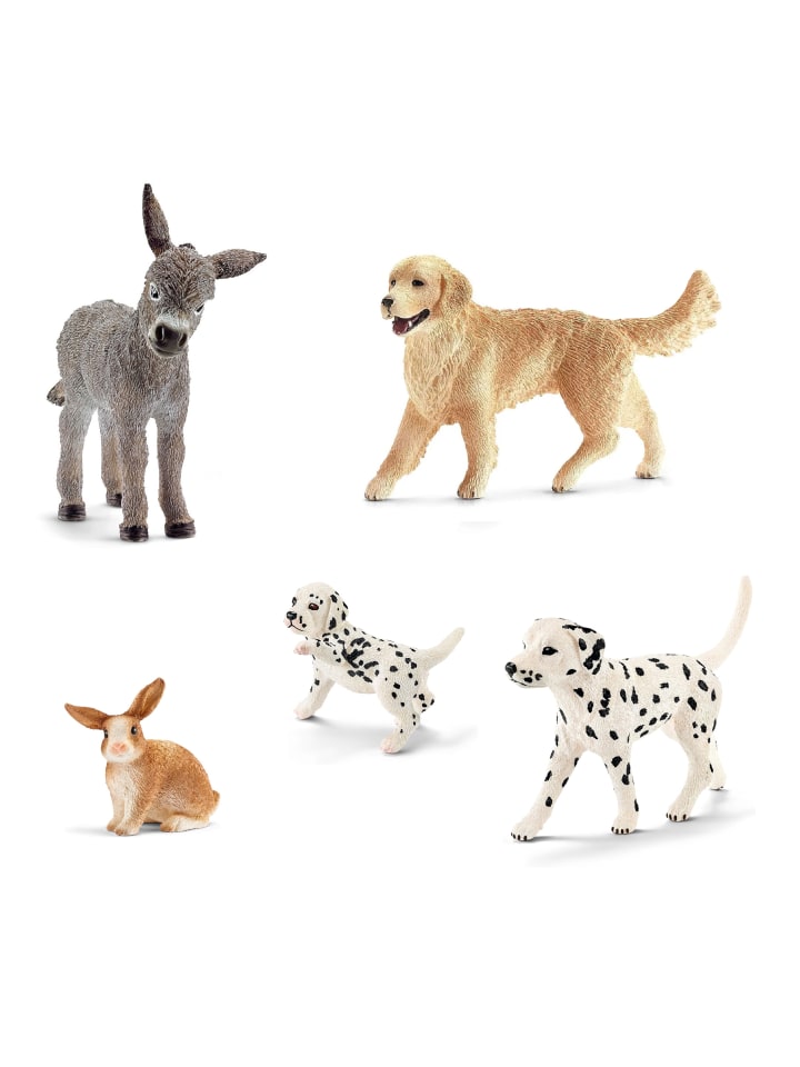 Schleich Tierfiguren - Bauernhof-Set mit 20 Tieren in bunt günstig kaufen onesize