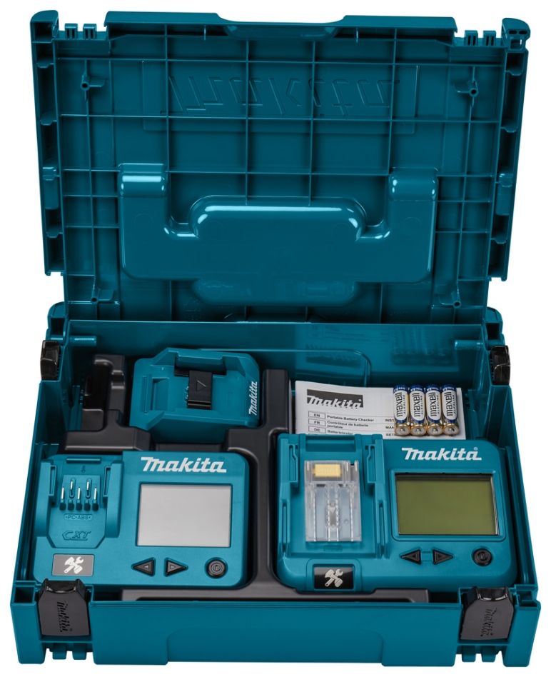 Makita pribor 191S58-5 Set za ispitivanje baterija, 3 dijela CXT, LXT, XGT BTC04, BTC05, BTC06