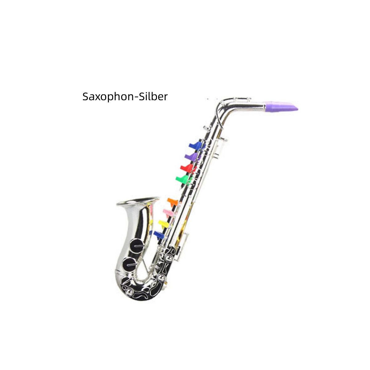 Simulation 8 Töne Saxophon Trompete Kinder Musical Instrument Spielzeug Party Requisiten