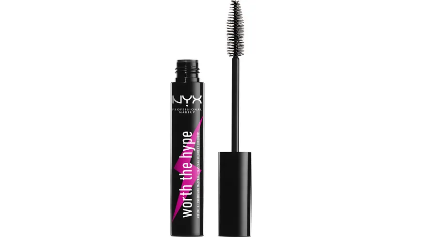 NYX PROFESSIONAL MAKEUP Worth the Hype Mascara 7 ml 01 - schwarz