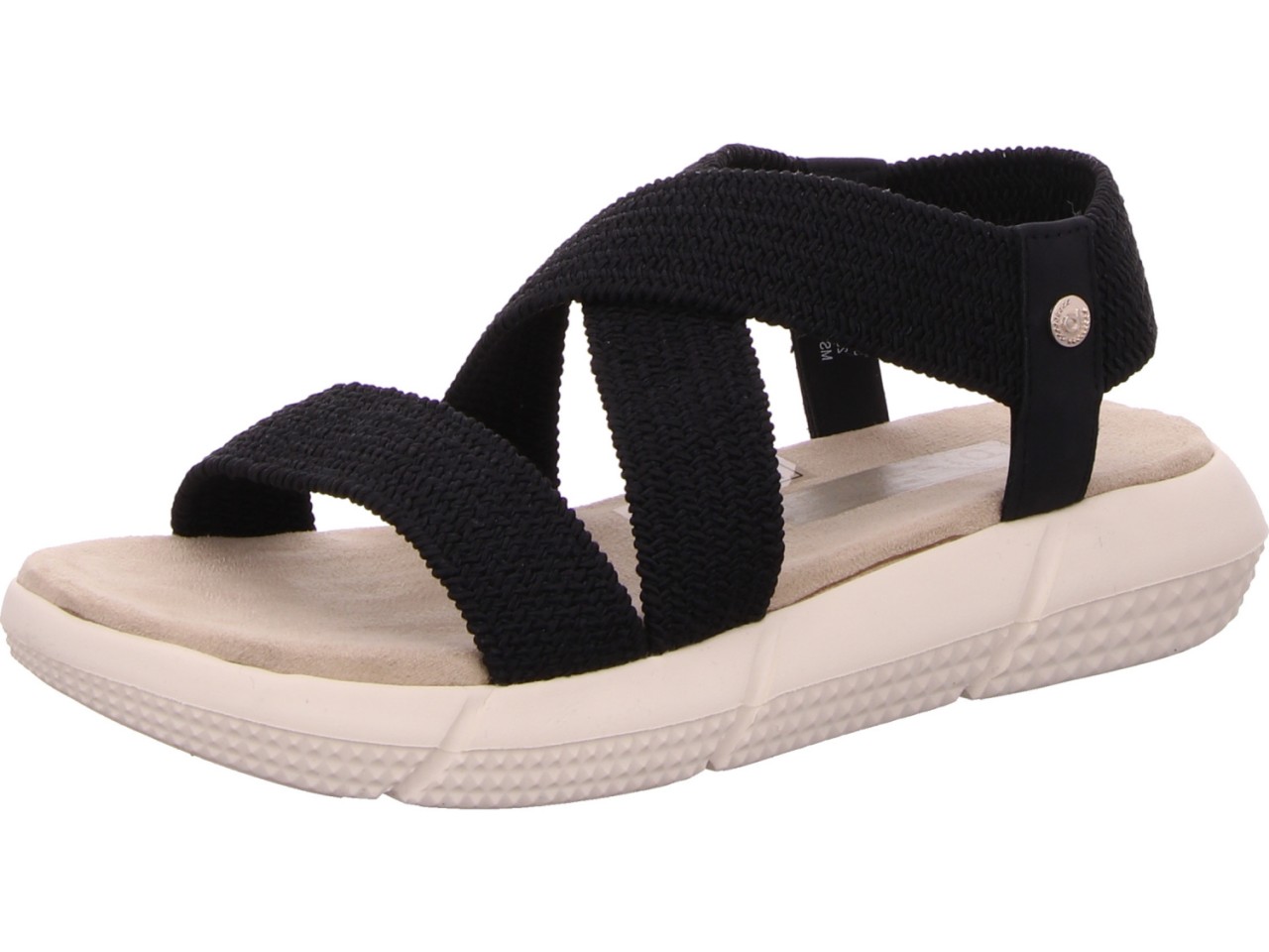 BUGATTI Klassische Sandalen schwarz