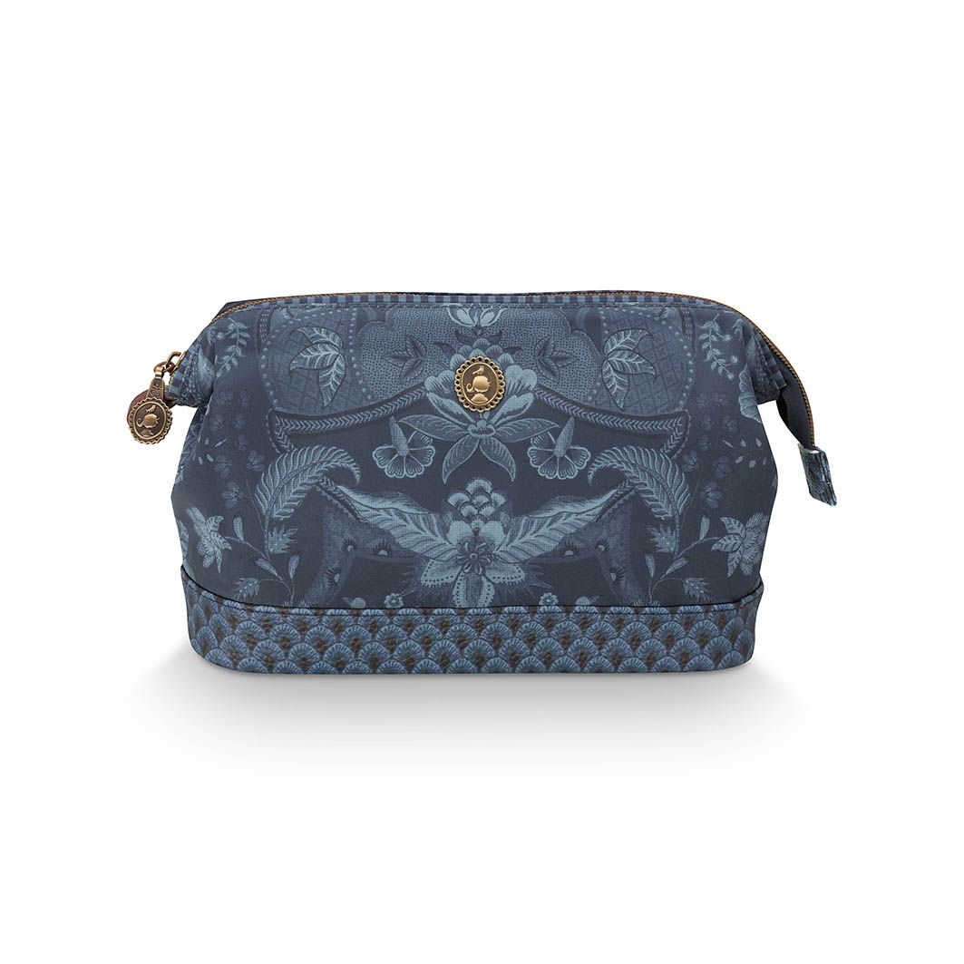 Kyoto Festival Kosmetiktasche Indigo Blau
