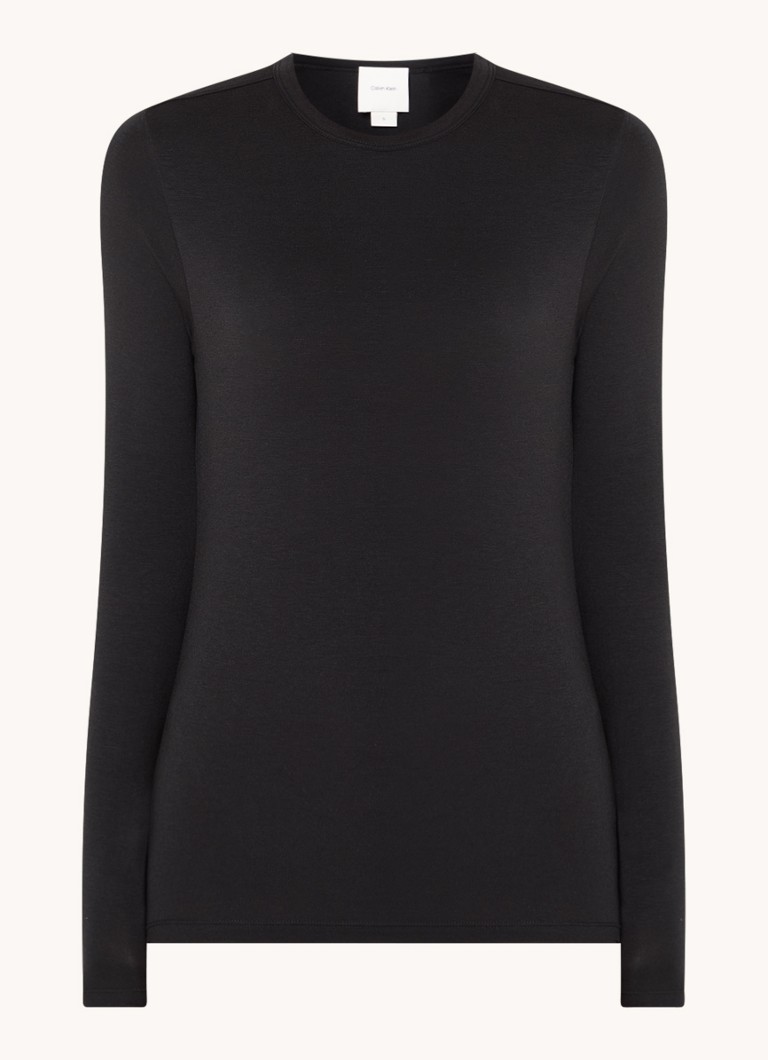 Maglia a maniche lunghe elasticizzata Calvin Klein