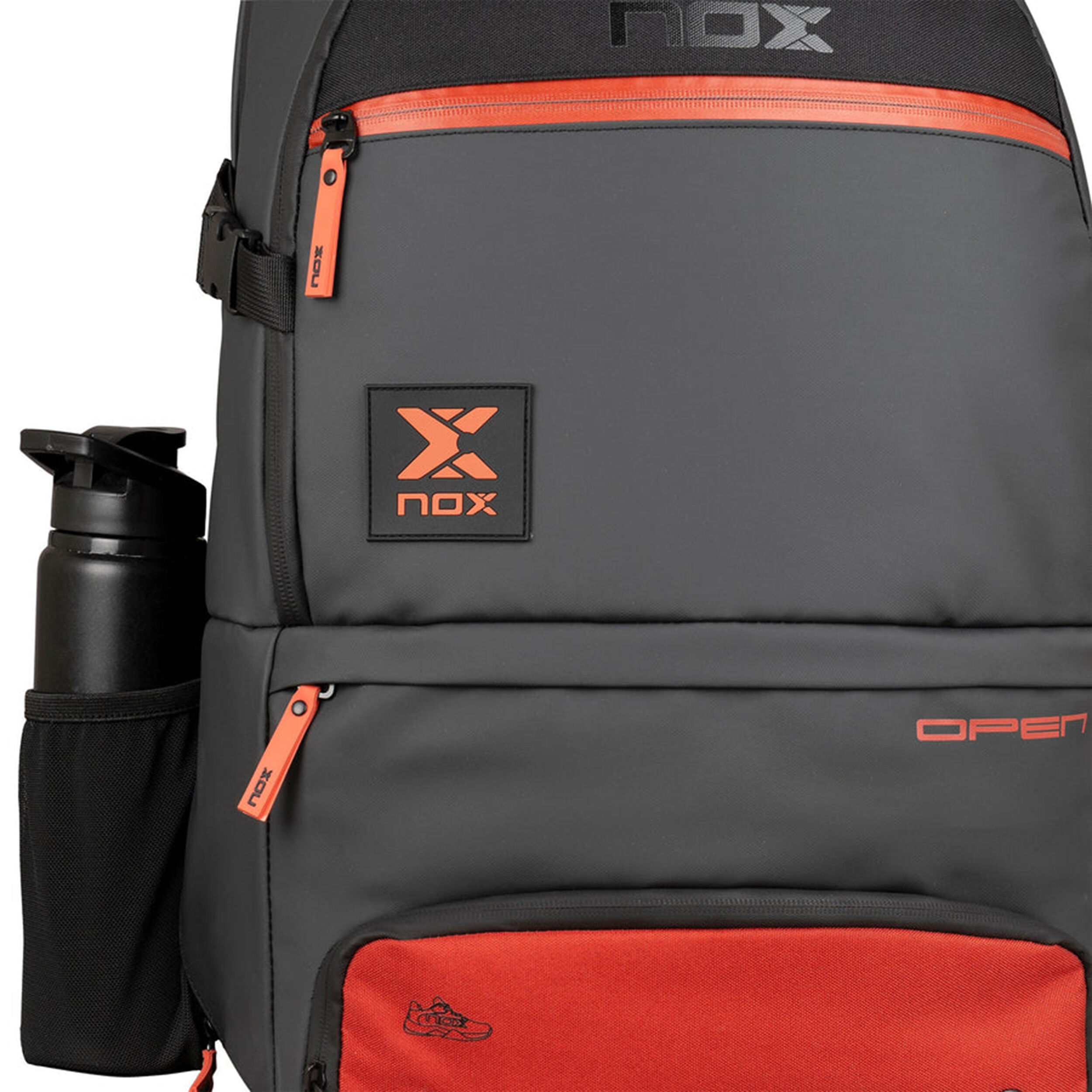 Open Series Rucksack - Schwarz, Orange