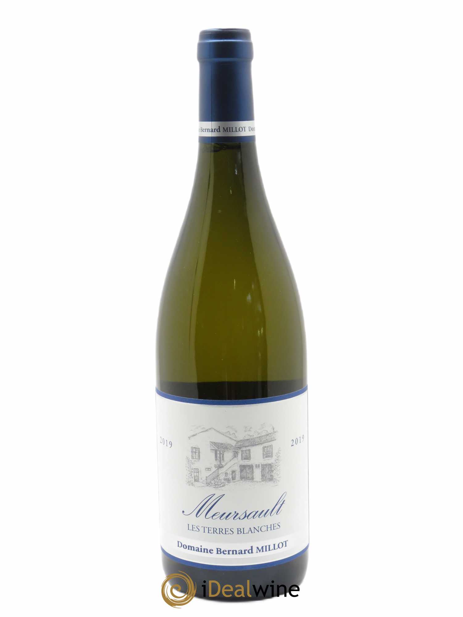 Meursault Les Terres Blanches Bernard Millot  2019 - Lot de 1 Bouteille