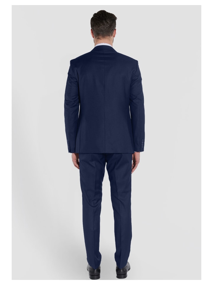 Steffen Klein Anzug SLIM FIT in blau günstig kaufen