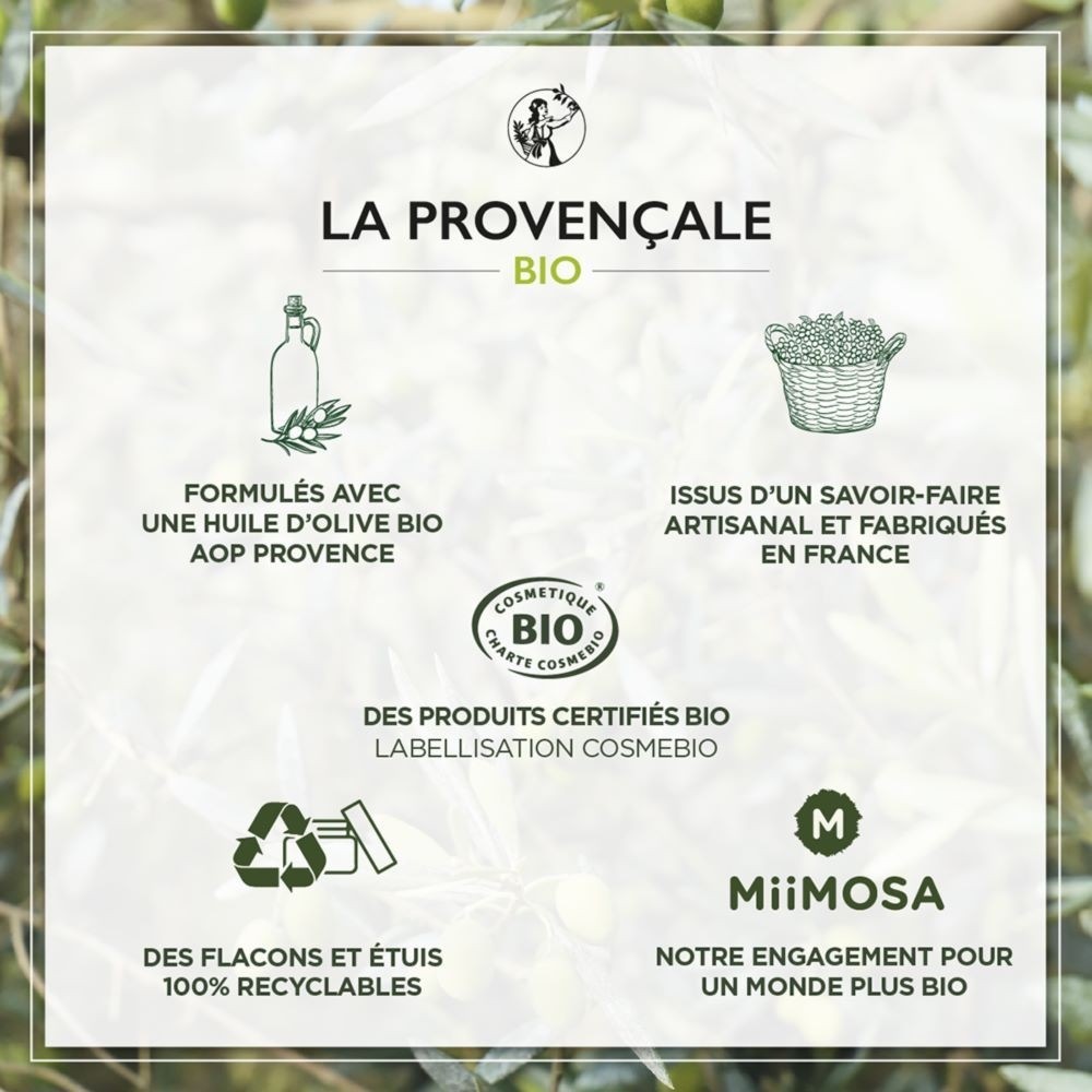 La Provençale 24-часовна хидратантна гел-крема за свежину, сертификовано органска