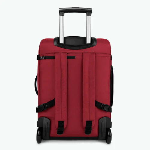 Sibiu small 2-wheel soft suitcase, burgundy
