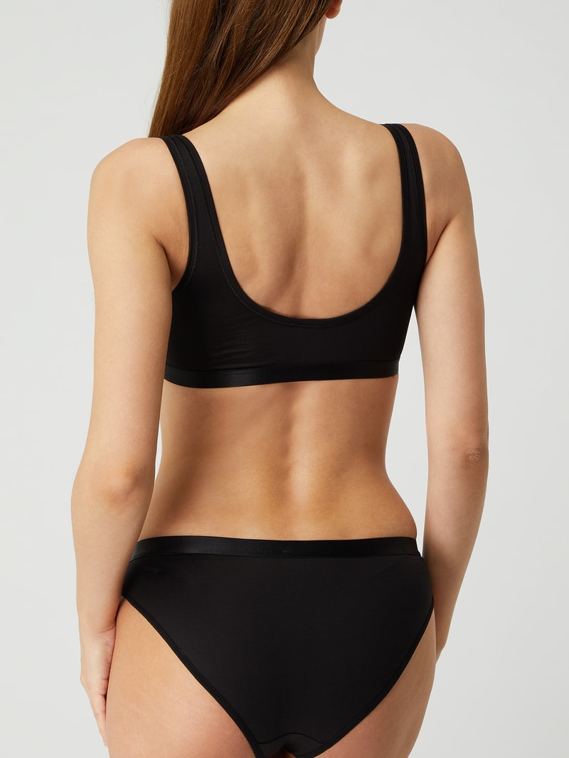 Bustier mit Modal-Anteil Modell 'Natural Joy' in schwarz