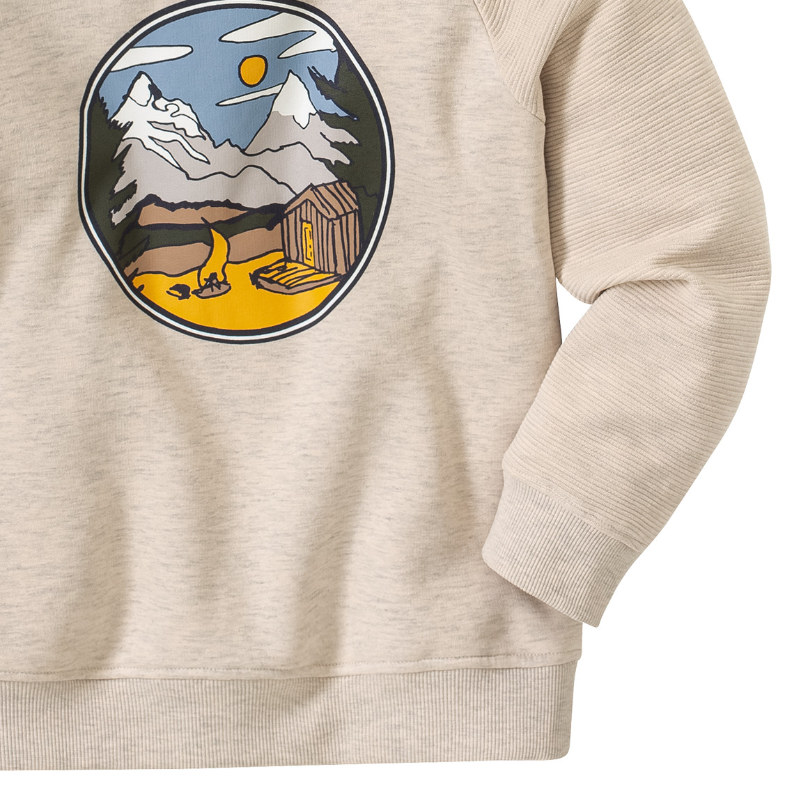 Jungen Hoodie mit Print