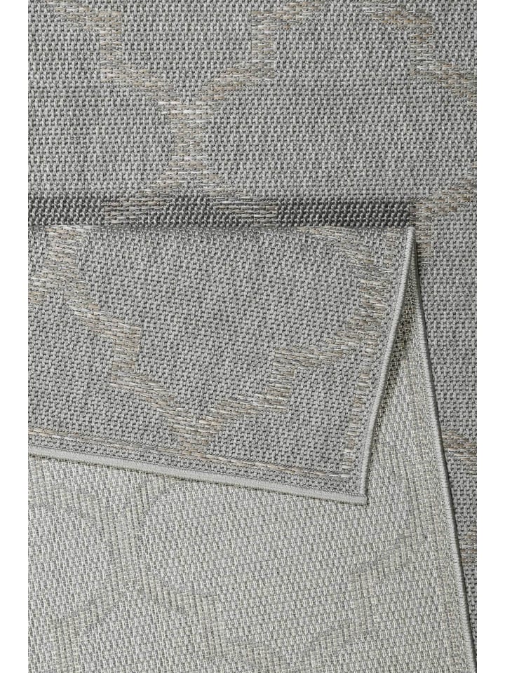 Wecon Home Outdoorteppich Gleamy in grau silber günstig kaufen