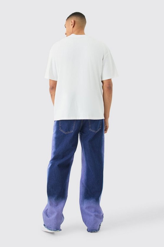 Oversize T-Shirt mit Official Print