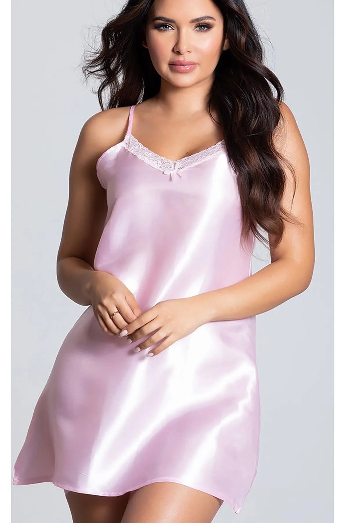 Merry See  Kurzes Nachthemd aus Satin
