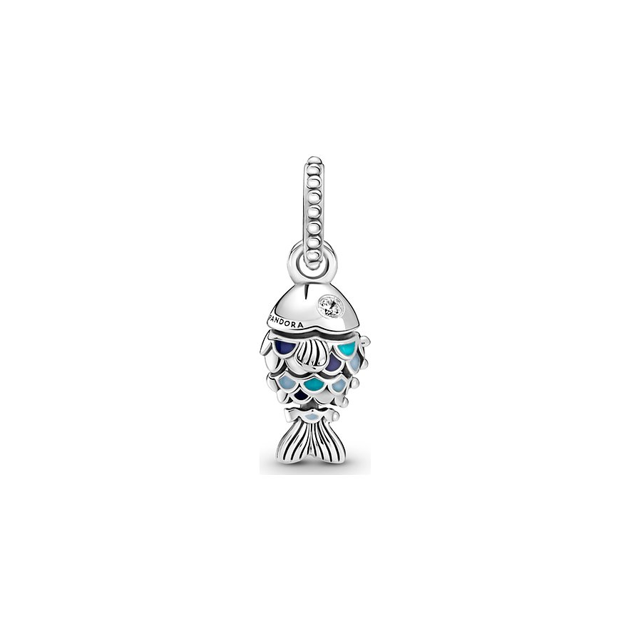 Pandora Charm Moments Fisch mit blauen Schuppen
