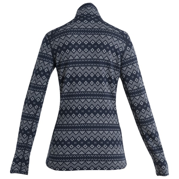 Icebreaker - Women's 260 Vertex L/S Half Zip First Snow - Merinounterwäsche