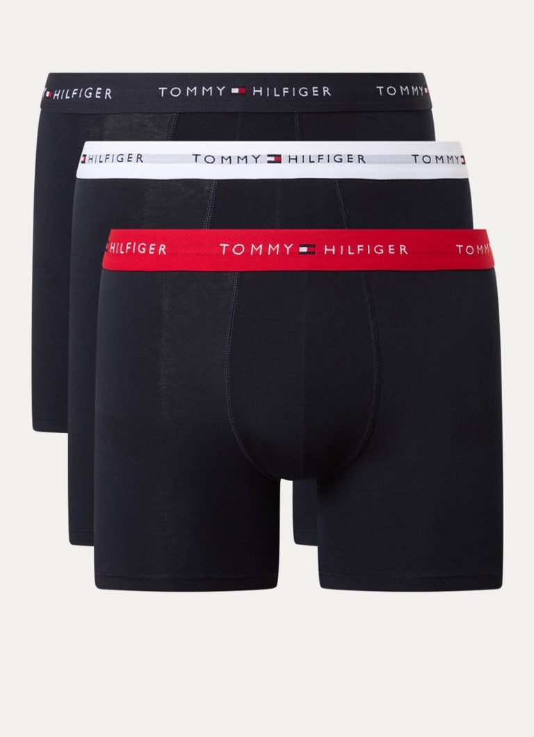 Boxers Tommy Hilfiger avec bande logotée, lot de 3