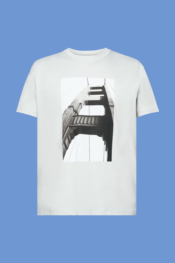 Bedrucktes Baumwoll-T-Shirt