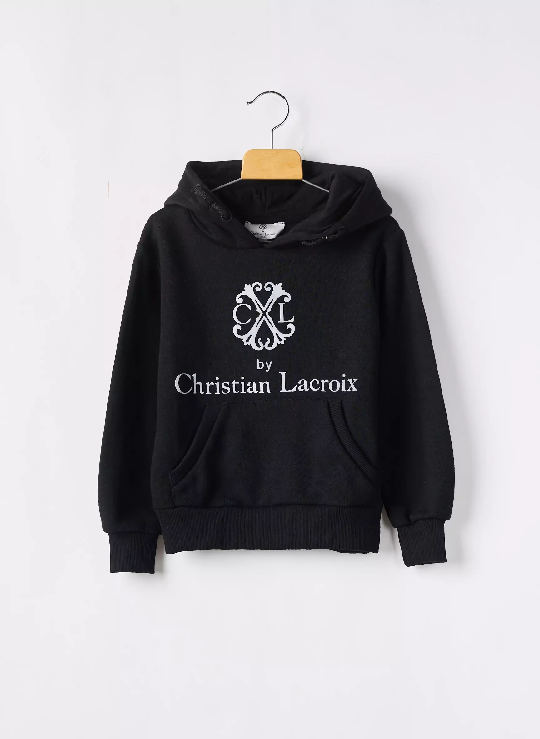 Christian Lacroix Junior Sweat Capuche Enfant couleur noir