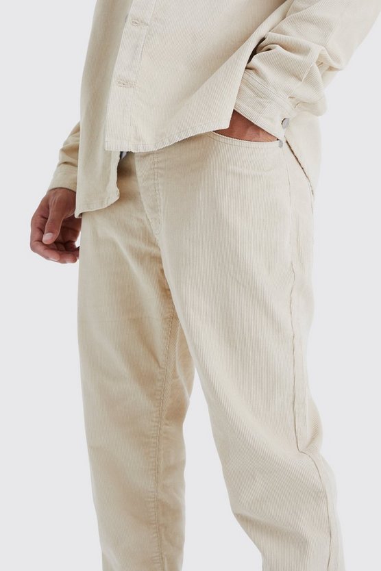 Tall schmale Cord-Hose