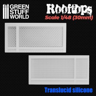 Silikon Texturplatten - Dach 1:48 30 mm (2)