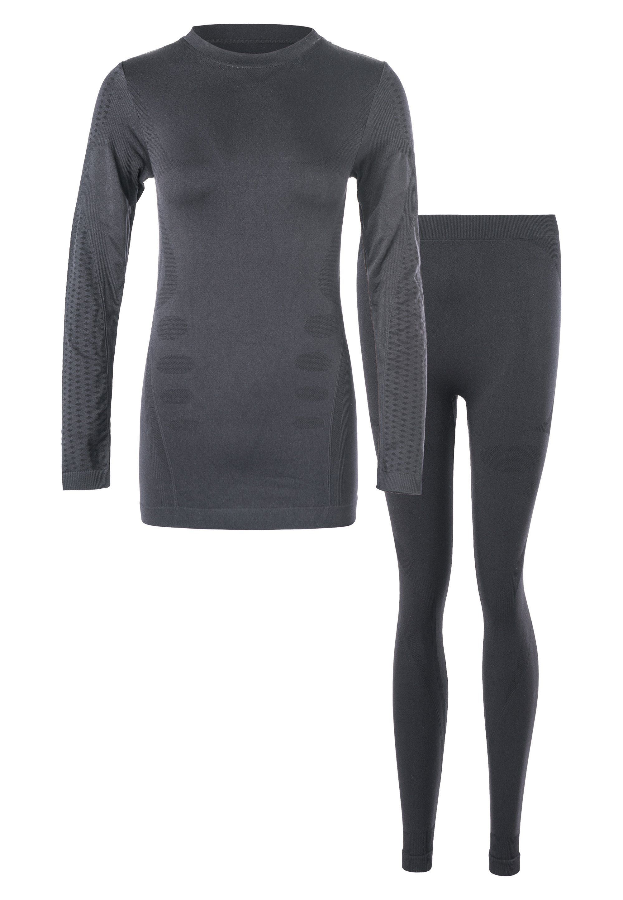 WHISTLER Funktionsshirt Mall (2-tlg) mit Langarmshirt und Tights