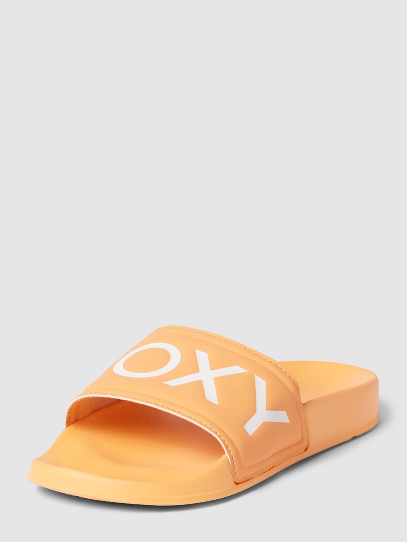 Slides mit Label-Detail Modell 'SLIPPY' in orange