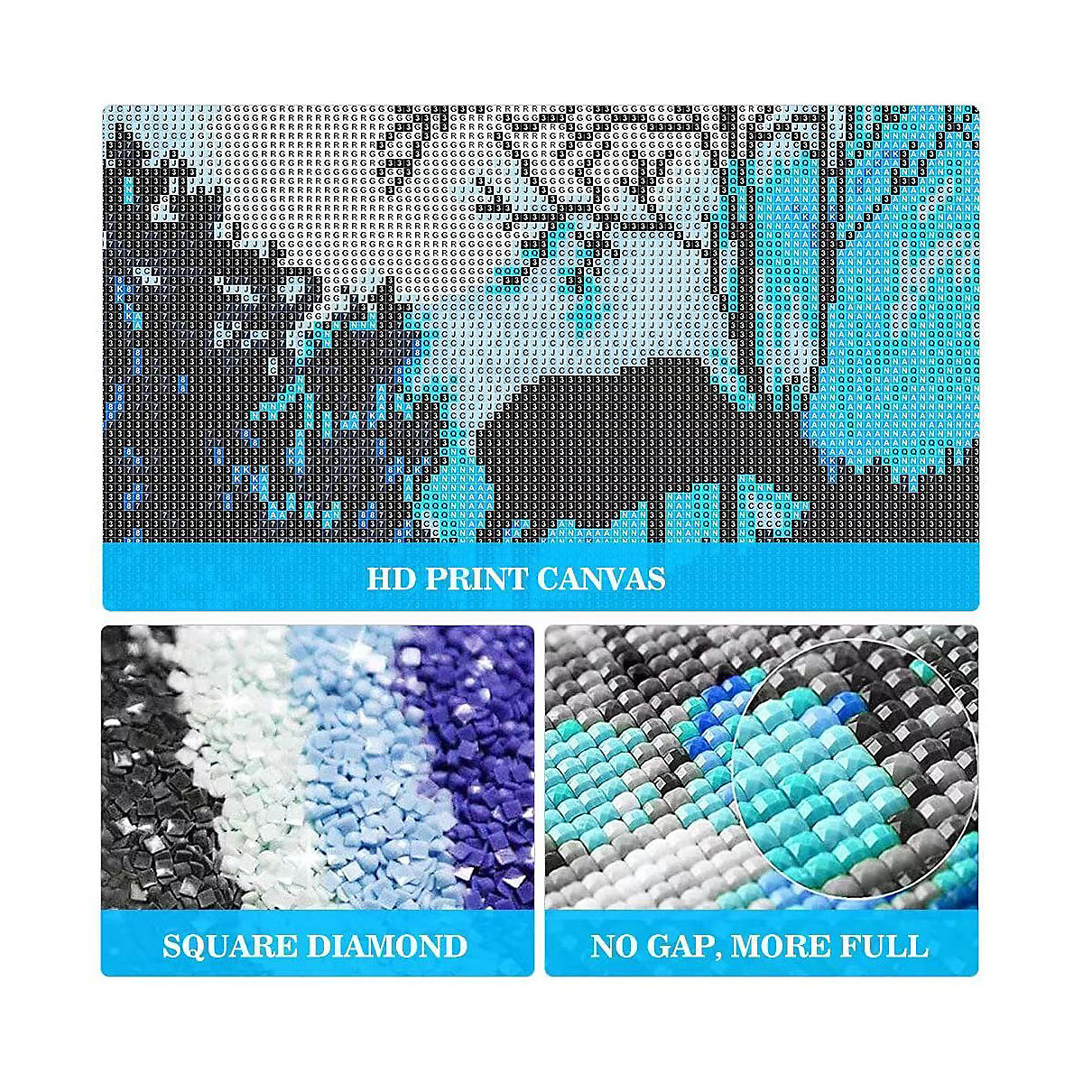DIY 5D Diamand Painting 2-teiliges Set